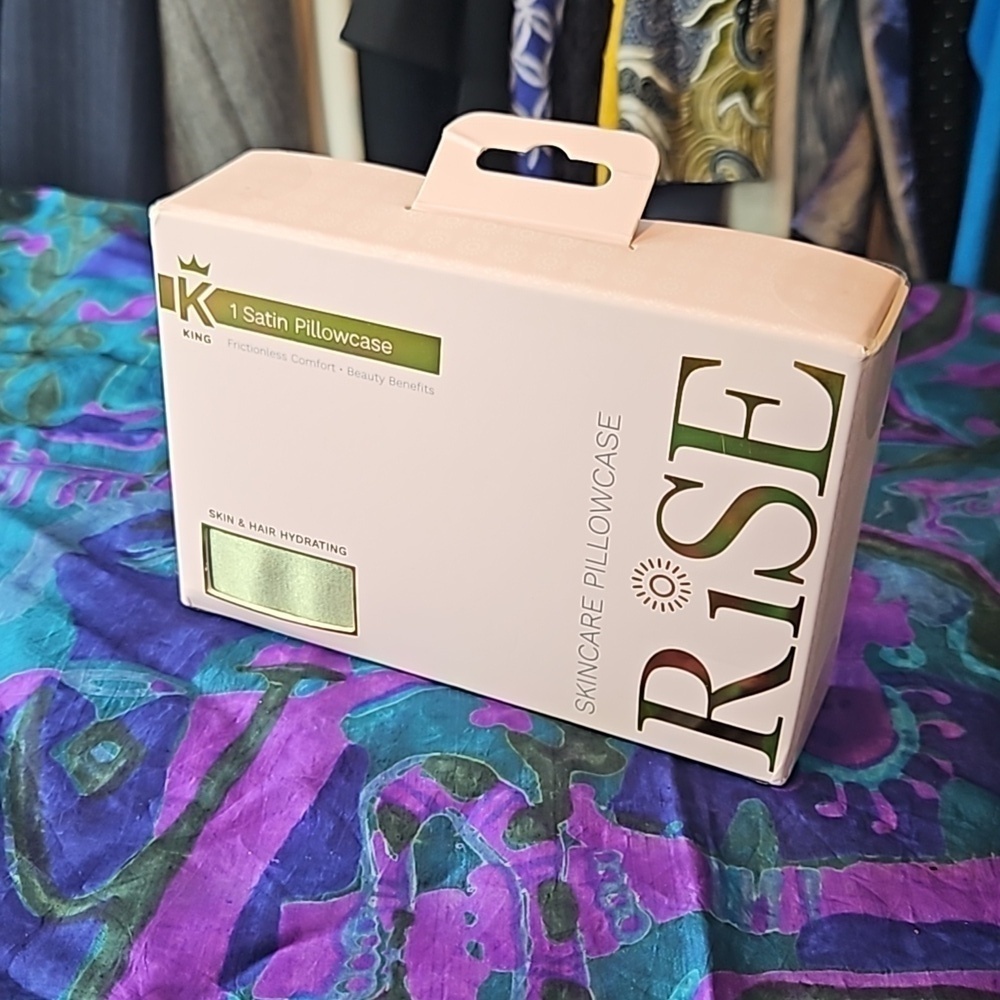 RISE King Satin Pillowcase Hair Skin